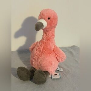 (RETIRED) NWT- Jellycat Bashful Flamingo
